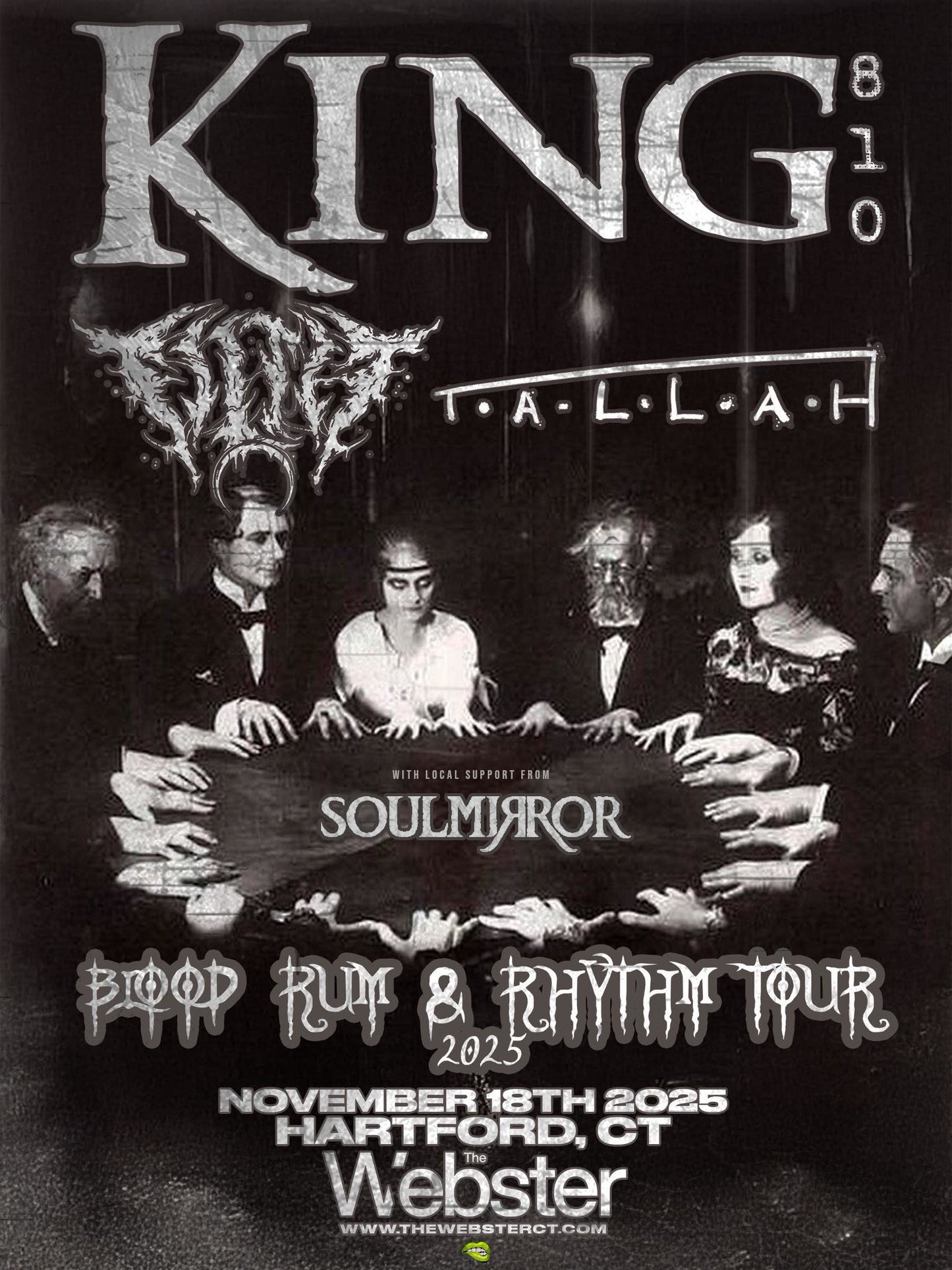 November 18 - King 810 Live at The Webster